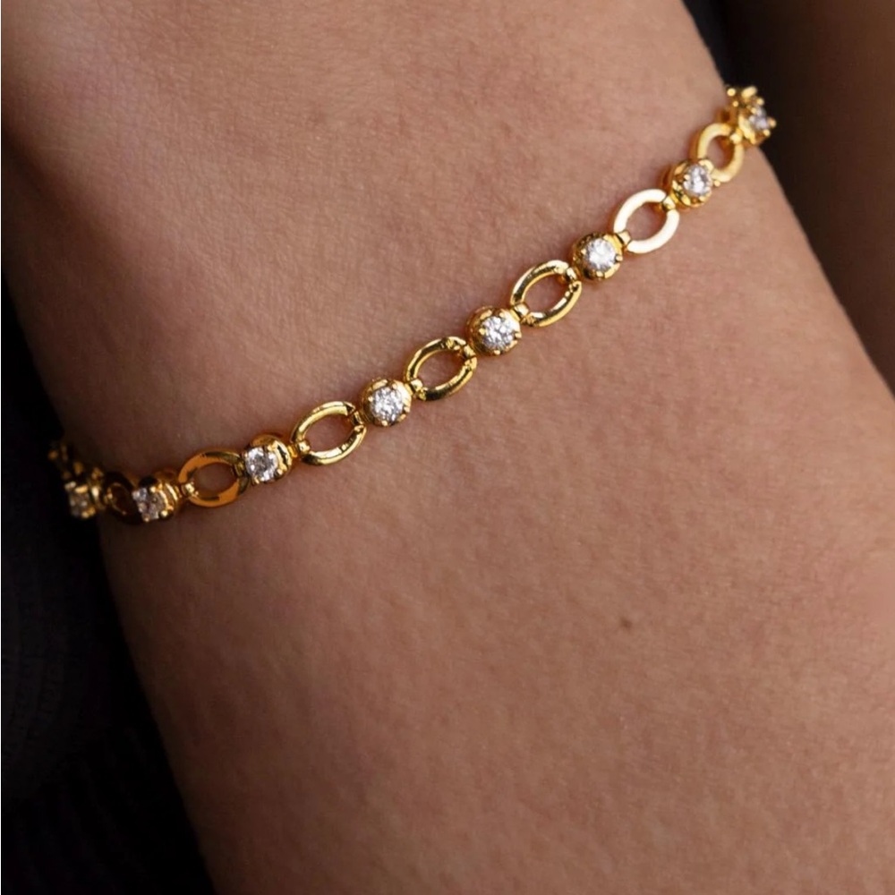 Diamond Chain Tennis Bracelet